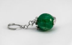 Серебряная подвеска с бериллом - 5