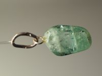 Серебряная подвеска с натуральным бериллом - 34