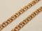 Золотая цепь 45 см. плетение Бисмарк - 4