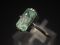Серебряное кольцо с натуральным изумрудом 1.75 карат - 258